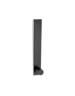 Colgador Sobrepuerta Negro Mate 4x29.6x6.6 Cm - Inofix