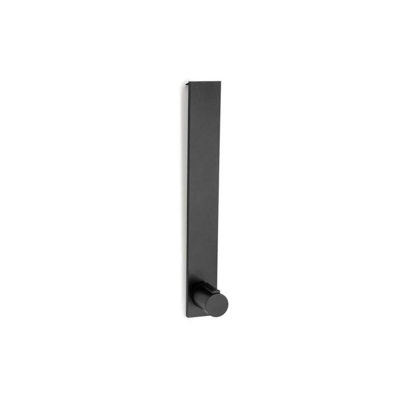 Colgador Sobrepuerta Negro Mate 4x29.6x6.6 Cm - Inofix