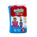 Pañal Desechable Pocoyo Talla M 14 Unidades - Suabebe