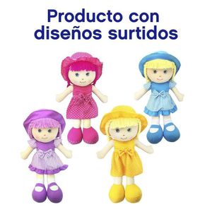 Muñeca de Trapo 24 Plg Diseños Surtidos