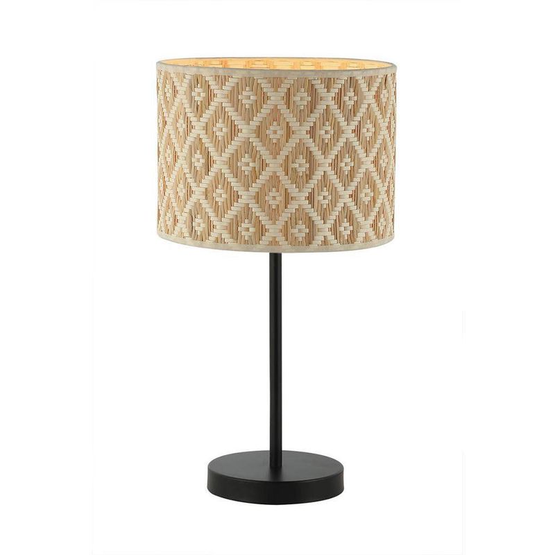 Lámpara de Mesa Natual Chic E27X40W - Zlumini