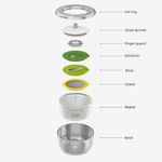 Set De 4 Pzs Para Preparar Ensaladas - Joseph Joseph