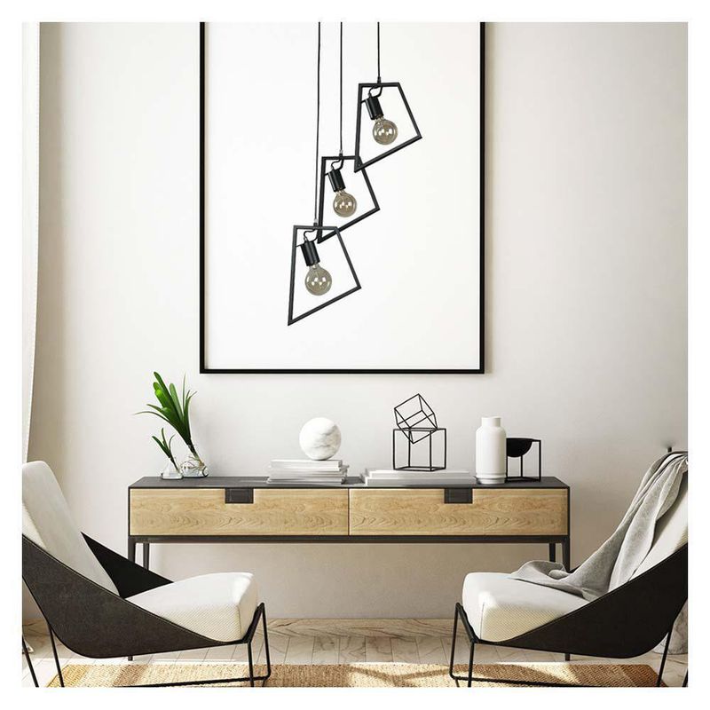 Lámpara De Techo Moderna Base E27 40W  - Z