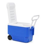 Hielera Cuadrada Azul 36 L