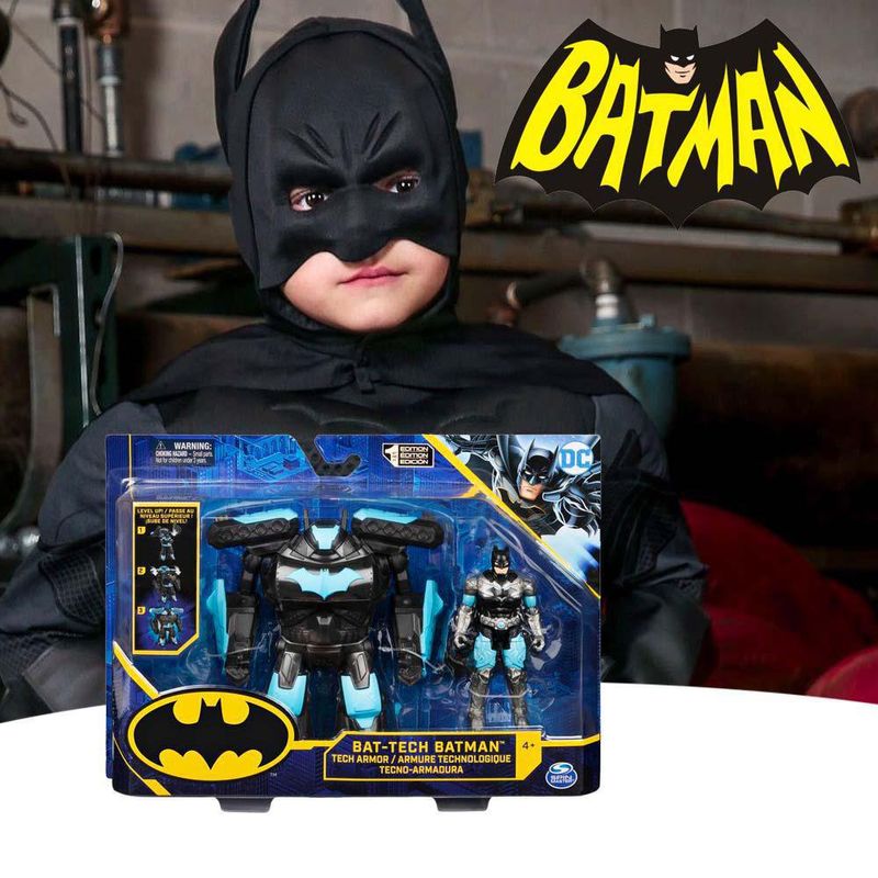 Figura De Acción Batman Tecno-Armadura - Dc Comics