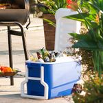 Hielera Cuadrada Azul 36 L