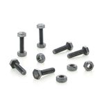 Set De 6 Tornillo Hexagonal 1/4 X 1