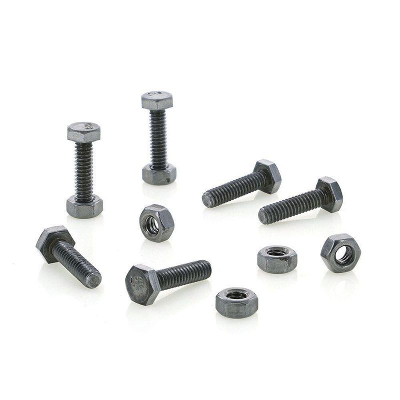 Set De 6 Tornillo Hexagonal 1/4 X 1