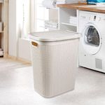 Cesta Para Lavandería 50 Lt Crema - Ucsan