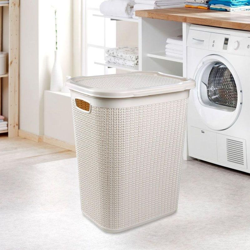 Cesta Para Lavandería 50 Lt Crema - Ucsan