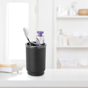 Porta Cepillos Austin Negro Mate