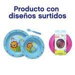 Juego D/Plato C/Cubierto - Infantec