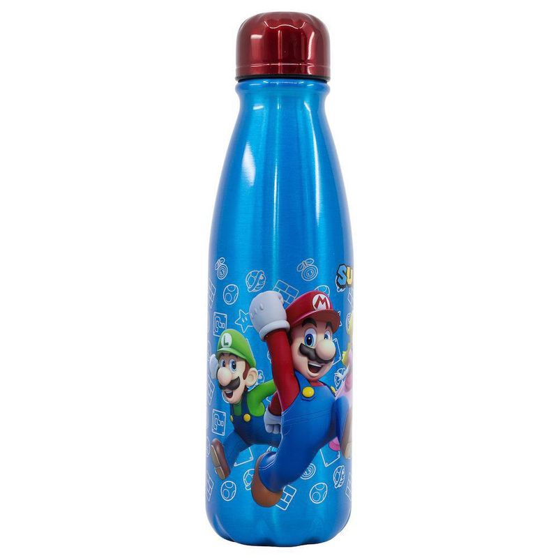 Pachón De Aluminio Súper Mario 20.2 Oz - Nintendo