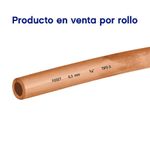 Tubo De Cobre Flexible 1/4 Plg Rollo 15 M - Foset