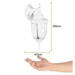 Farol De Pared Para Exterior Blanco 1 Luz - Tecnolite