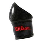 Muñequera Wilson con Soporte para Pulgar para Entrenamiento Unitalla Color Negro