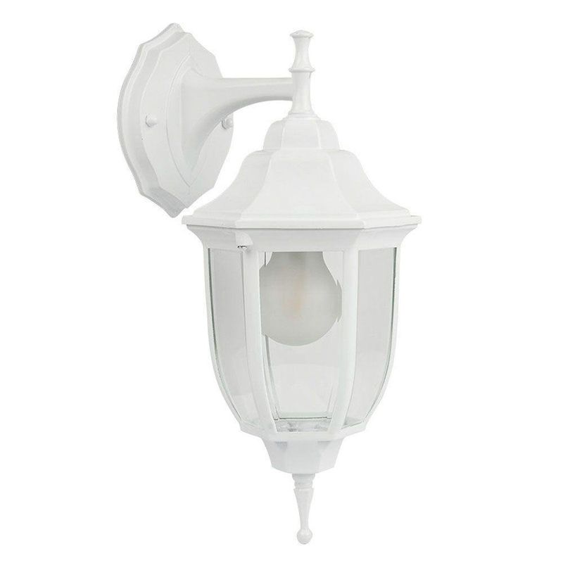 Farol De Pared Para Exterior Blanco 1 Luz - Tecnolite