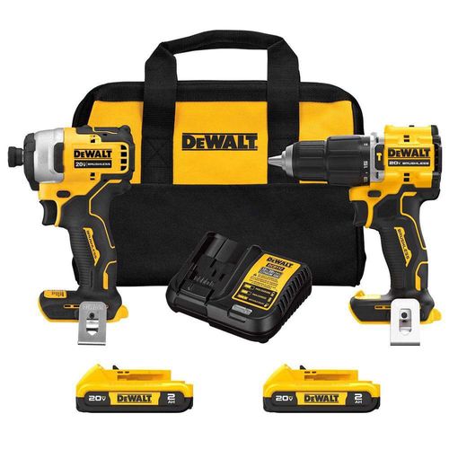 Kit de Taladro 1/2 Plg y Atornillador Max Atomic Inalámbrico 20 V