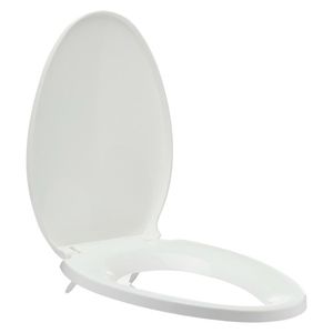 Asiento Gerfor Plástico Elongado Blanco