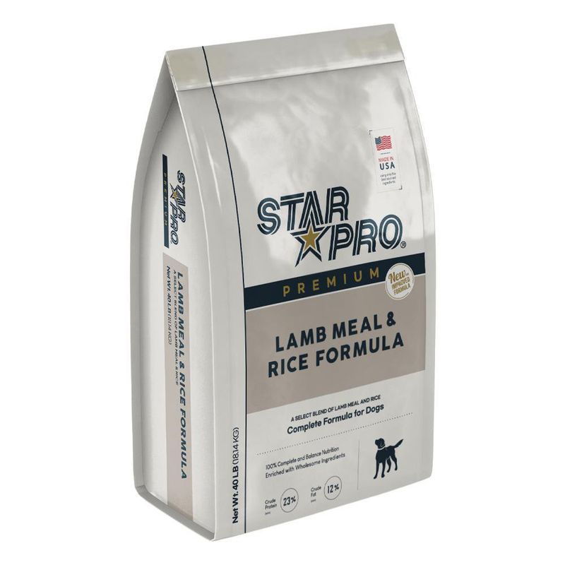 Alimento Para Perros Fórmula De Cerdo Con Arroz 40 Lb - Star Pro