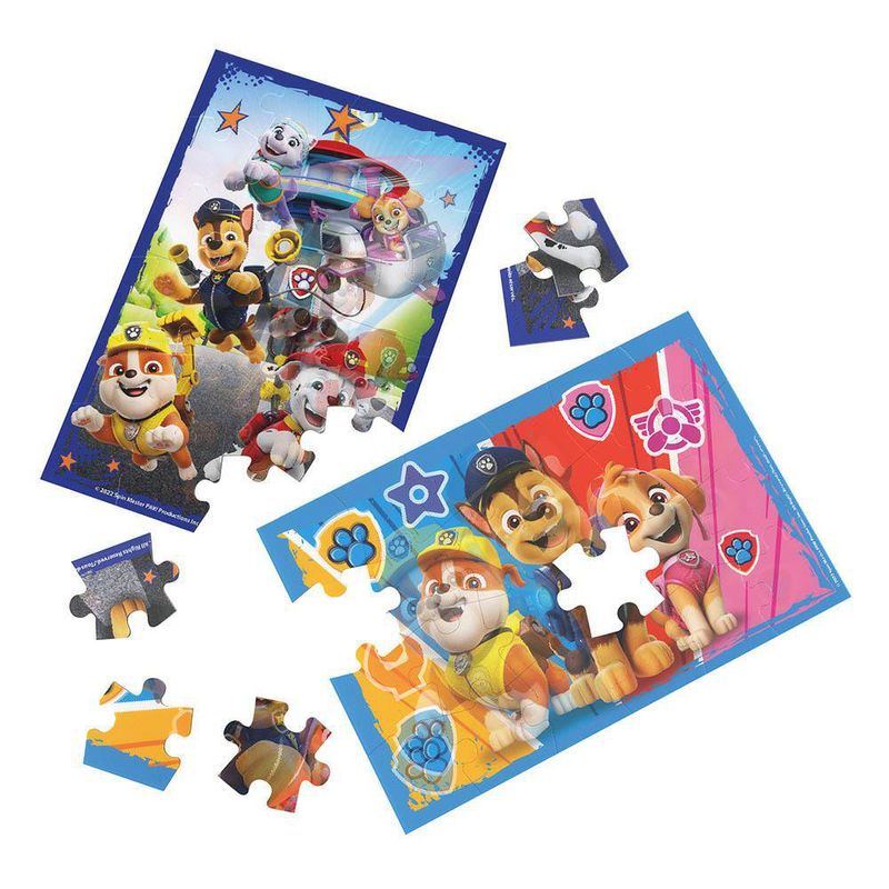 Paquete De 2 Rompecabezas Lenticulares Paw Patrol  - Cardinal Kids
