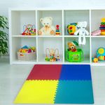 Set 4 Alfombras De Foamy Entrelazables Con Orilla - Ancla