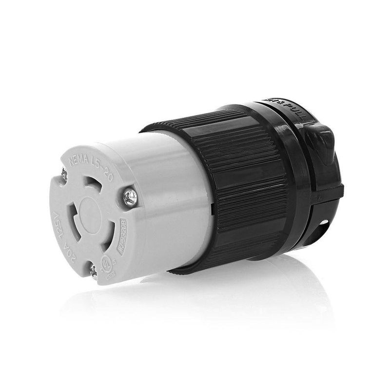 Conector Hembra Industrial Tipo Twist-Lock NEMA L5-20C 20A 125 V