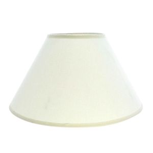 Pantalla Lisa Crema 17X31X13 Cm Con Clip