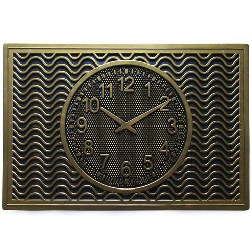 Alfombra para Entrada Diseño de Reloj
