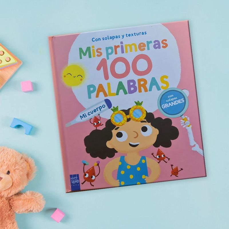 Libro Infantil Mis Primeras 100 Palabras El Cuerpo Humano - Yoyo