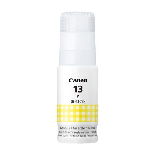 Botella de Tinta Canon GI-13 Amarillo 60 Ml​