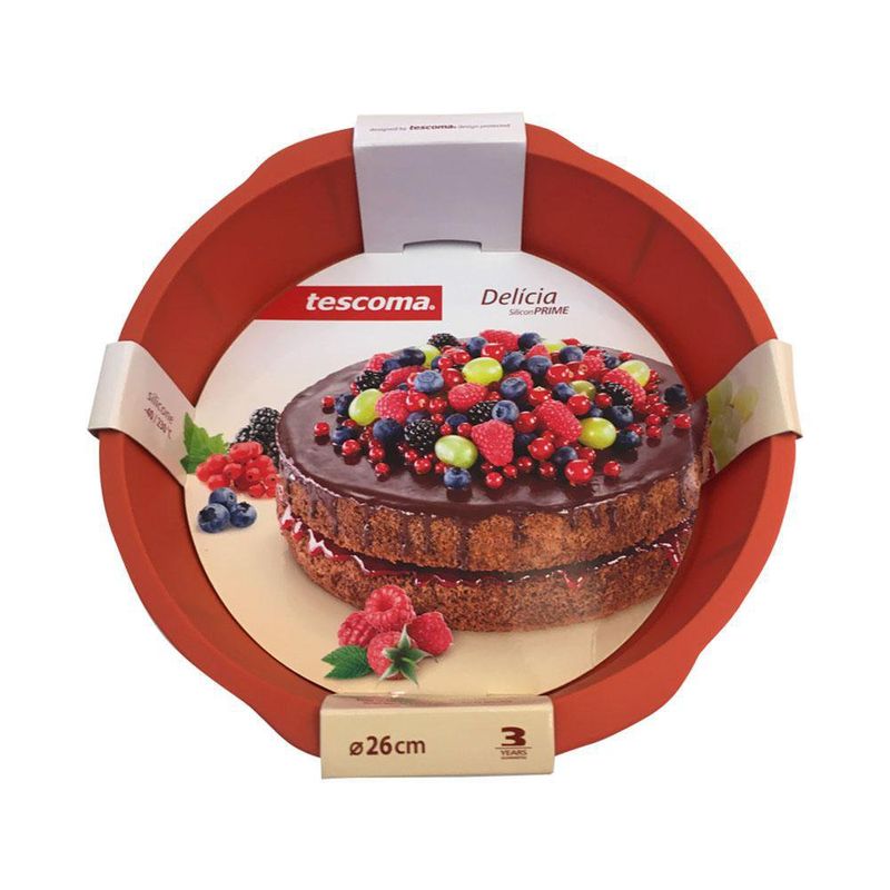 Molde Redondo De Silicón De 26 Cm - Tescoma