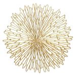 Individual Redondo 38 Cm Dorado - Chilewich