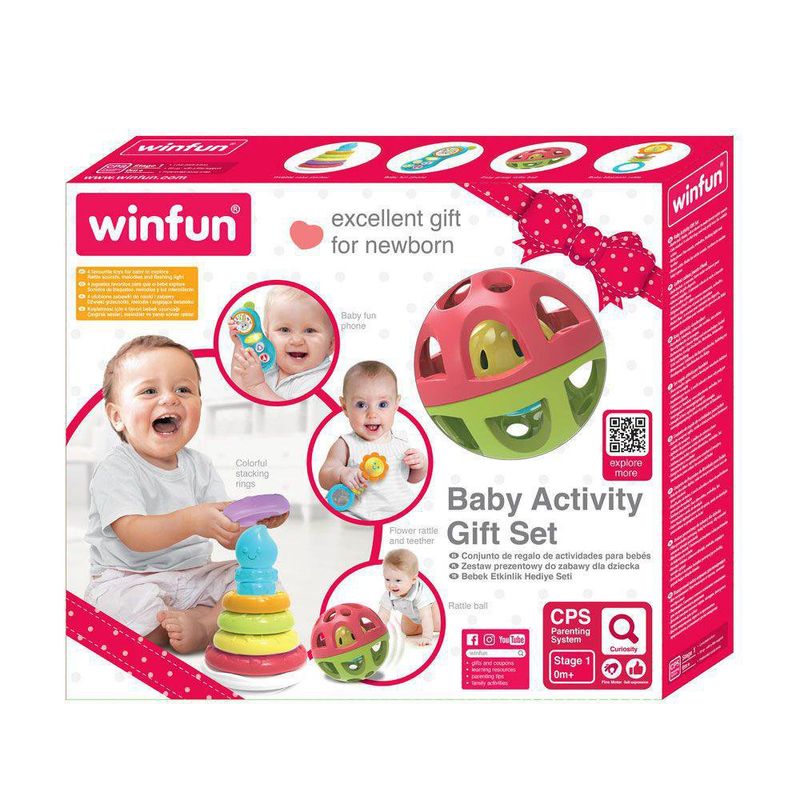 Set De Regalo Con 4 Actividades - Winfun