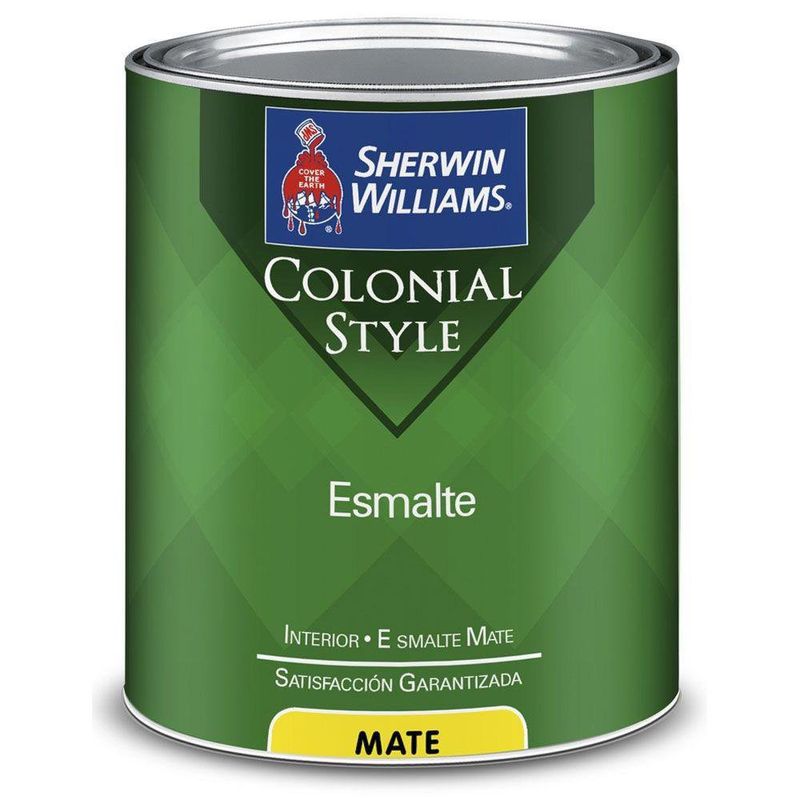 Esmalte Colonial Extra Blanco Mate 1 Gal