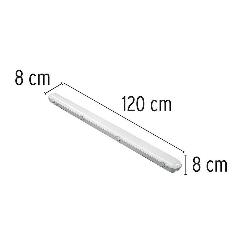 Luminario Lineal LED De Sobreponer Luz De Día 36 W - Volteck