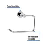 Portarollo de Papel Higiénico Cromado Element - Foset