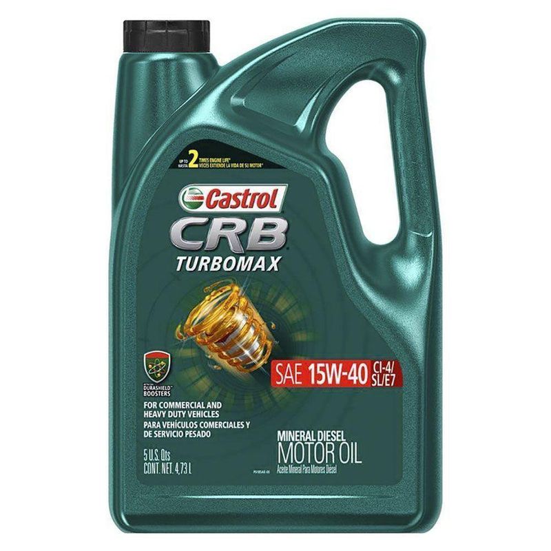 Aceite Mineral 15W-40 CRB Turbo Max 1.25 Gal - Castrol
