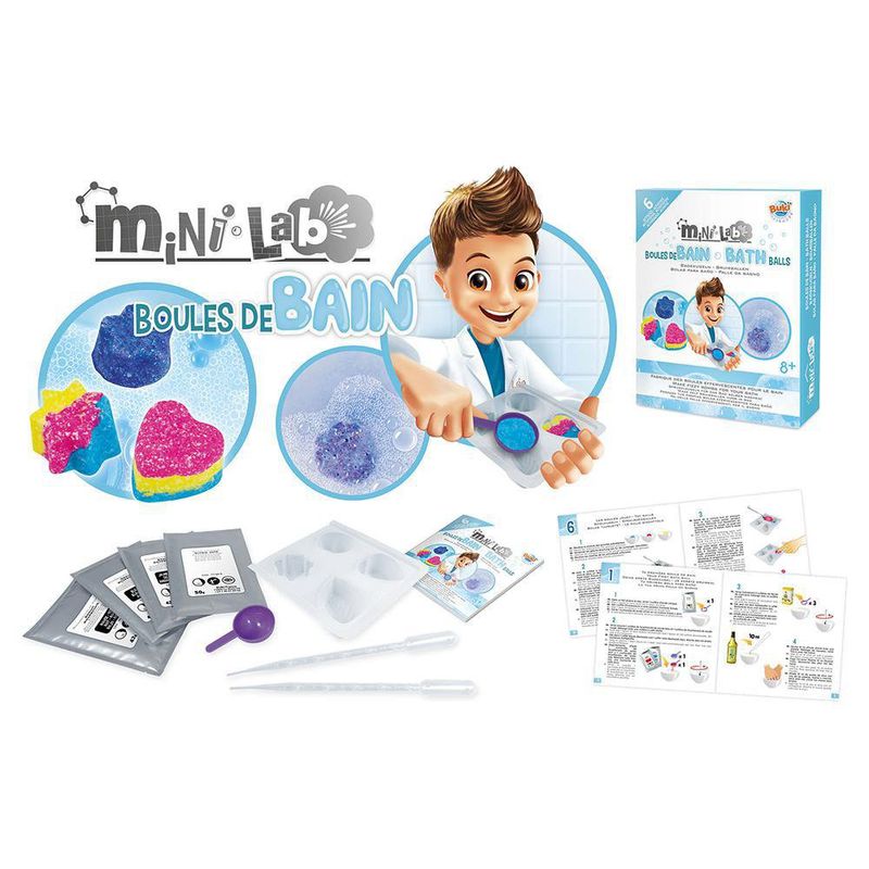 Mini Laboratorio Para Hacer Esferas Para Baño - Buki