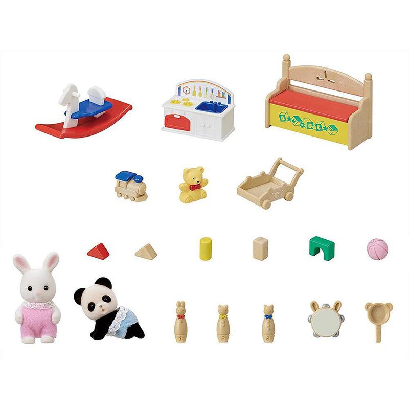 Set Habitación De Juegos De Los Bebés - Sylvanian Families