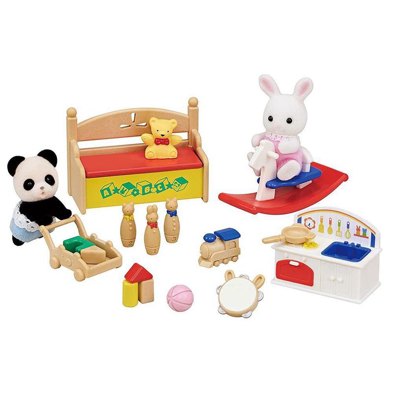 Set Habitación De Juegos De Los Bebés - Sylvanian Families