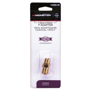 Adaptador Coaxial Tipo F de 1GHz Conector Doble Macho