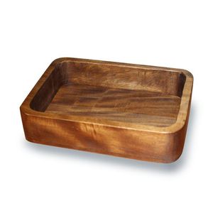 Ensaladera Rectangular de Madera