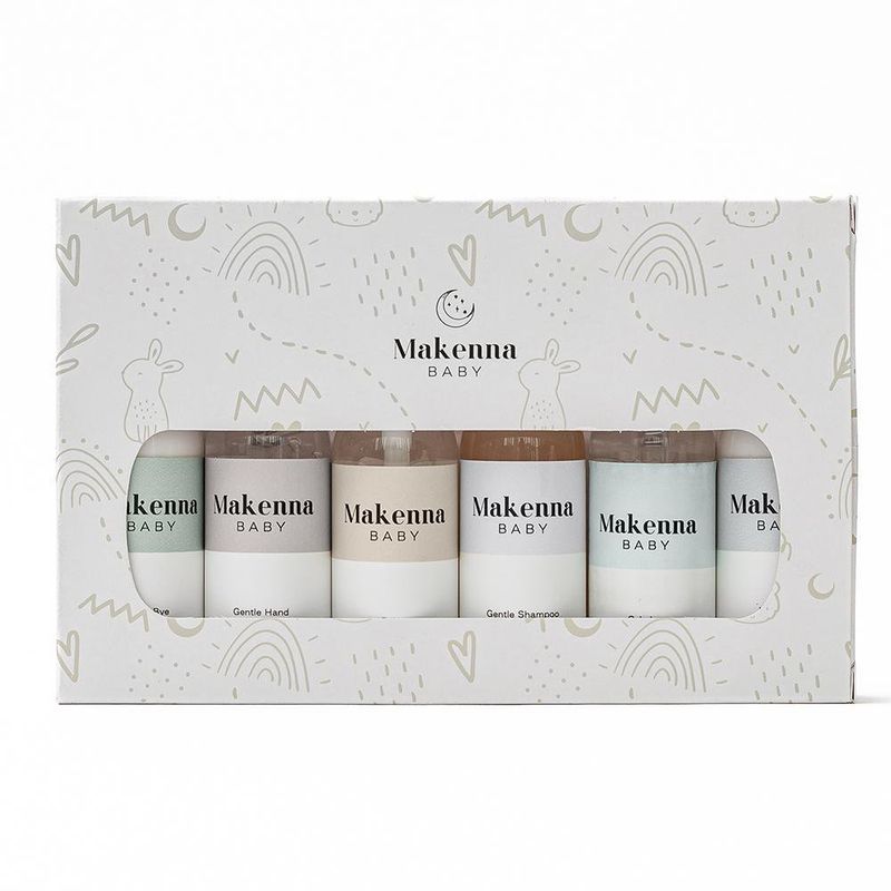 Kit De Cuidado Personal De Bebé Para Viaje 6 Pzas - Makenna Baby