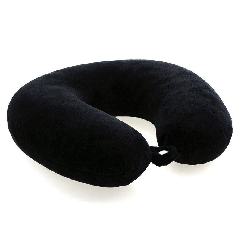 Cojín Negro De Cuello Memory Foam - Viva