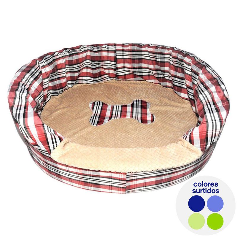 Cama para Mascotas Talla M Colores Surtidos
