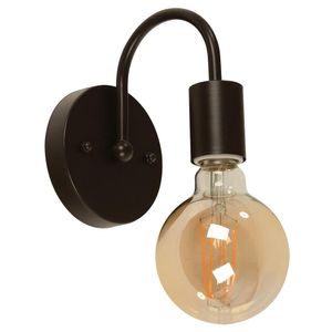 Lámpara de Pared Idea Negro 60 W