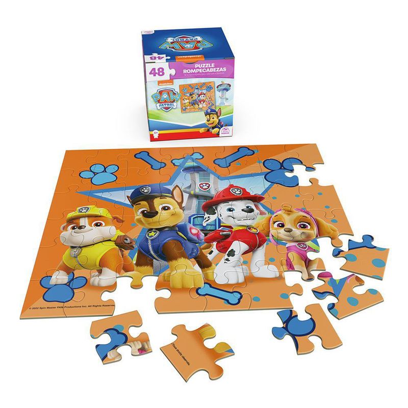 Rompecabezas En Cubo 48 Pzas Diseñor Surtidos - Games Paw Patrol