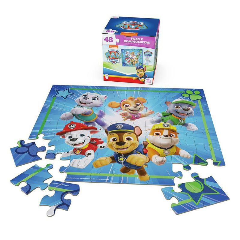 Rompecabezas En Cubo 48 Pzas Diseñor Surtidos - Games Paw Patrol