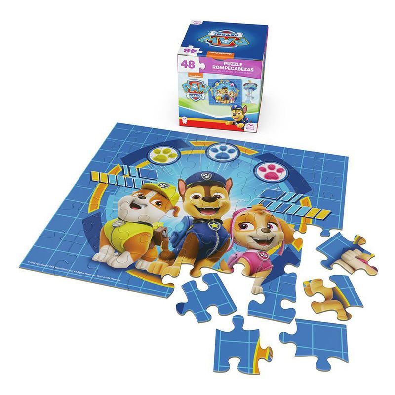 Rompecabezas En Cubo 48 Pzas Diseñor Surtidos - Games Paw Patrol